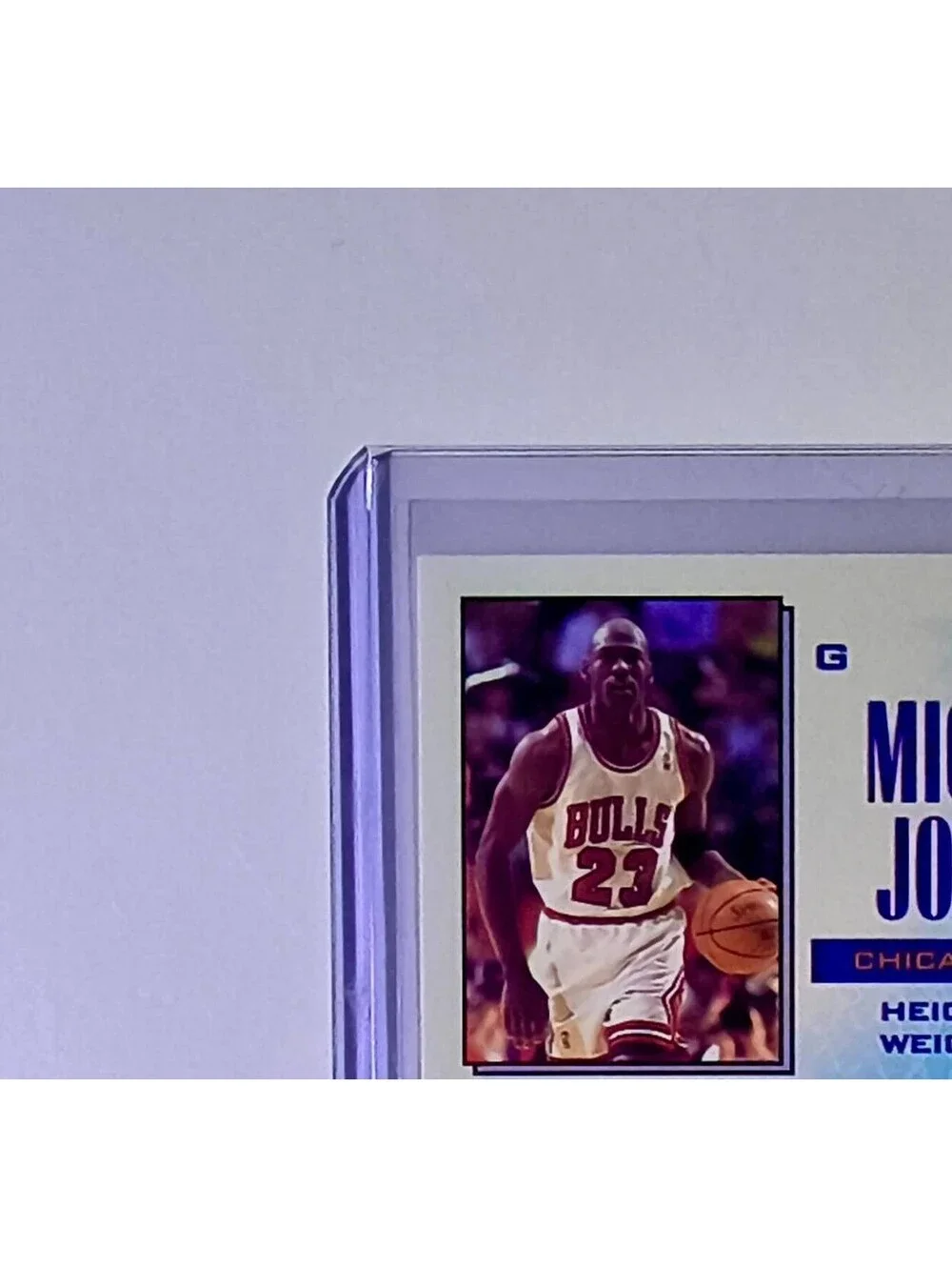 Michael Jordan 1993-94 Topps Reigning Scoring Leader #384 Card Chicago Bulls